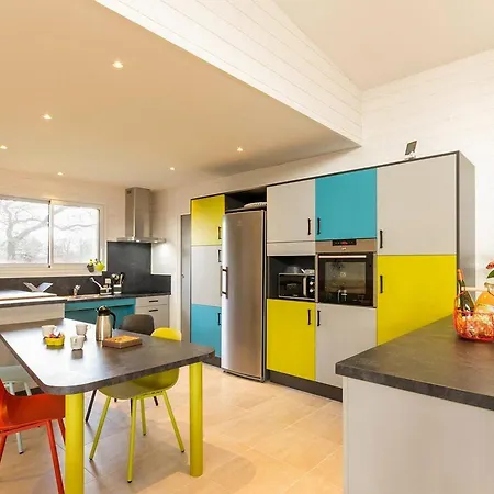 Grande Maison En Bois Avec Parc, Terrasse, Jeux Et Equipements Modernes Entre Nantes Et Pornic - Fr-1-306-1051 Dom wakacyjny Port-Saint-Père